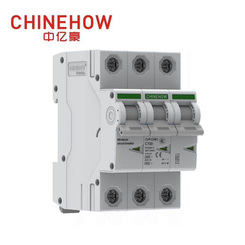 CVP-CHB1 系列 IEC 3P 白色微型断路器
