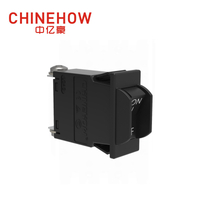 CVP-SM 液压磁力断路器角摇杆带防护执行器带 M4 螺钉母线 1P 黑色